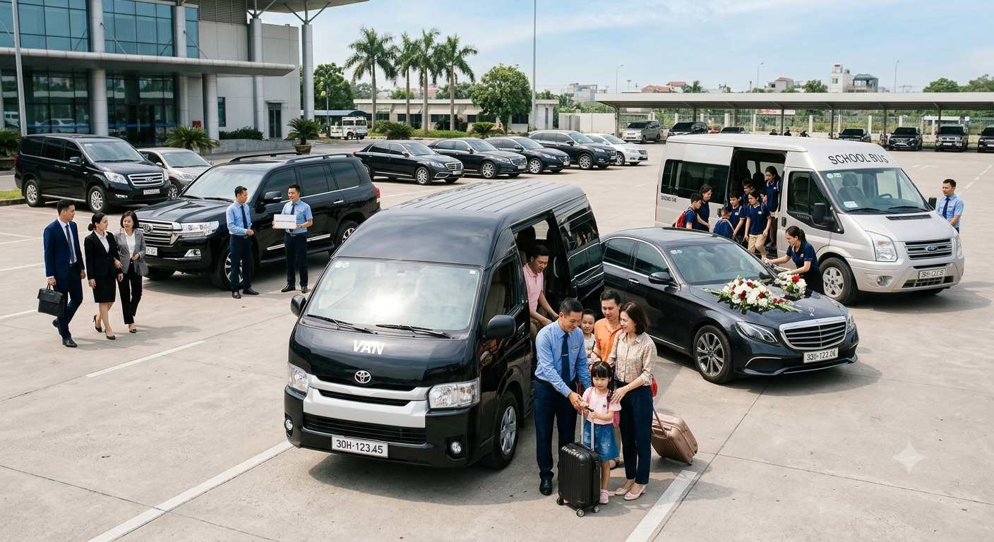 Các phương diện cốt lõi của dịch vụ cho thuê xe